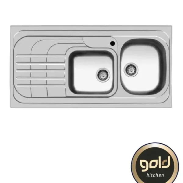 سینک ظرفشویی روکار اخوان کد 74