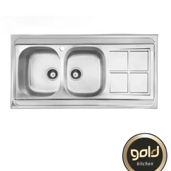 سینک ظرفشویی روکار اخوان کد 162