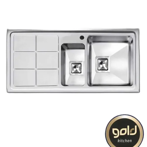 سینک ظرفشویی توکار اخوان کد 310S