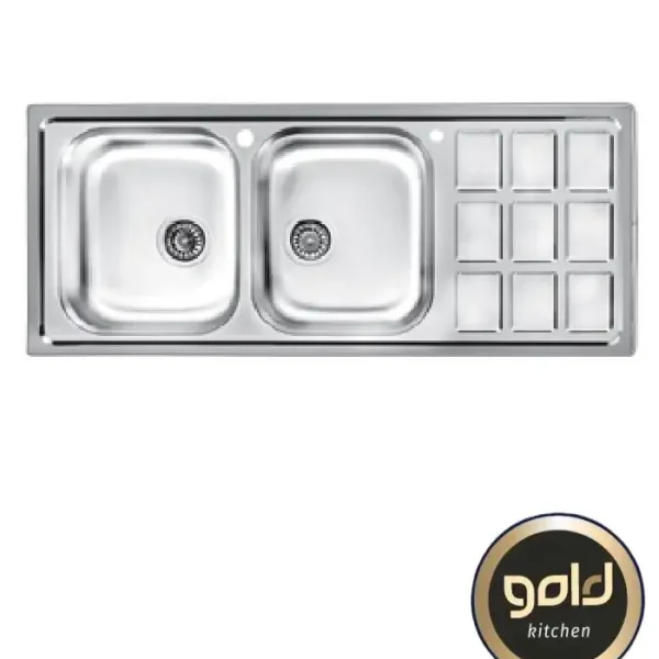 سینک ظرفشویی توکار اخوان کد 368