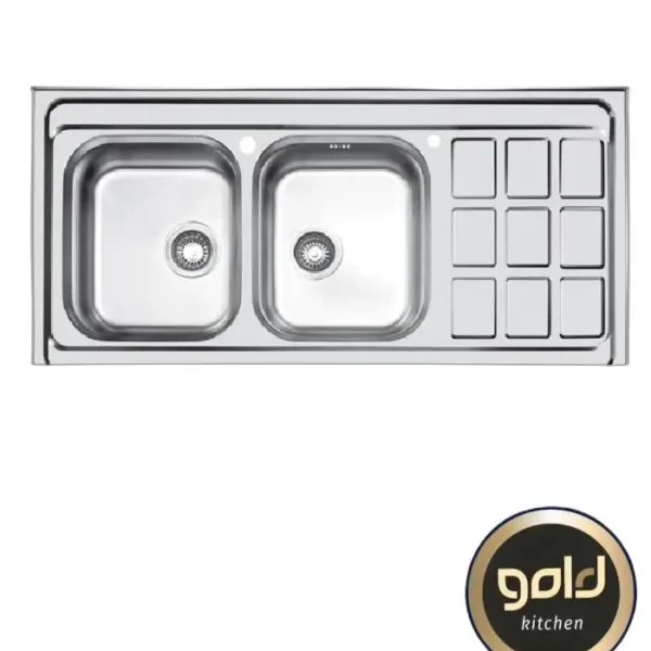 سینک ظرفشویی روکار اخوان کد 370