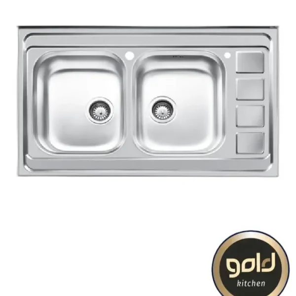سینک ظرفشویی روکار اخوان کد 372