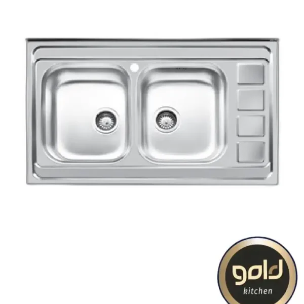 سینک ظرفشویی روکار اخوان کد 372S