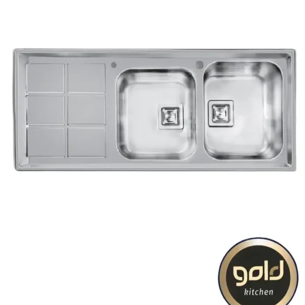 سینک ظرفشویی توکار اخوان کد 501